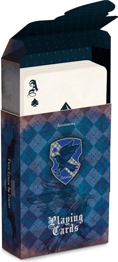 Cartamundi Speelkaarten Harry Potter Ravenklauw Blauw/zilver 6 Cartamundi Speelkaarten Harry Potter Ravenklauw Blauw/zilver - Afbeelding 6