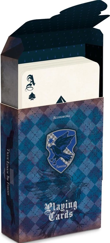 Cartamundi Speelkaarten Harry Potter Ravenklauw Blauw/zilver 5 Cartamundi Speelkaarten Harry Potter Ravenklauw Blauw/zilver - Afbeelding 5