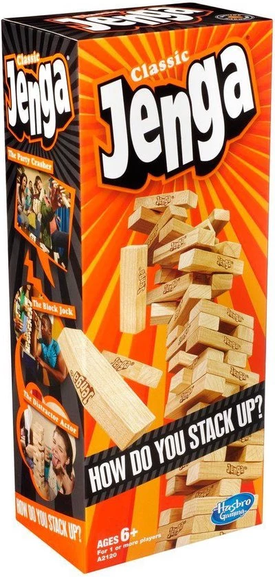 Hasbro Gaming Jenga Classic - Actiespel 11 Hasbro Gaming Jenga Classic - Actiespel - Afbeelding 11