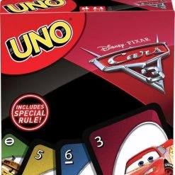 Mattel Games UNO Cars 3 - Kaartspel - Engels - Duits - Frans - Spaans - Portugees