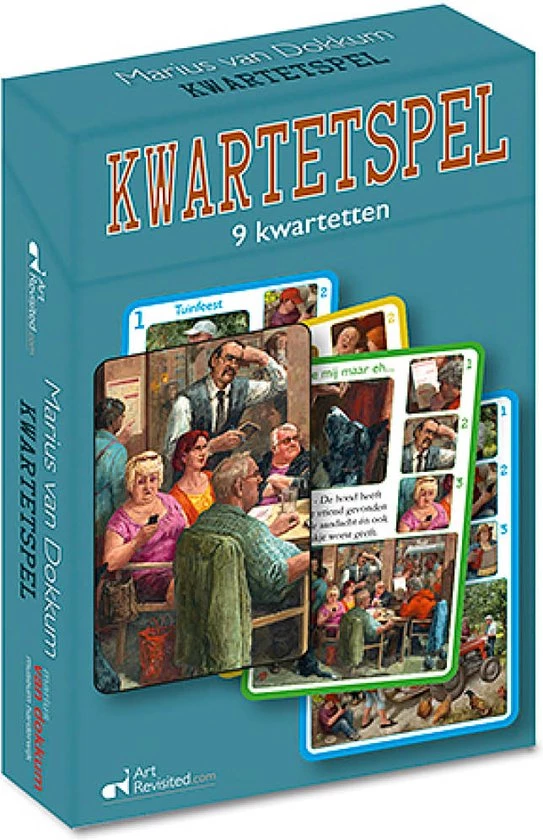 Art Revisited Marius Van Dokkum - Kwartetspel 1 Art Revisited Marius Van Dokkum - Kwartetspel