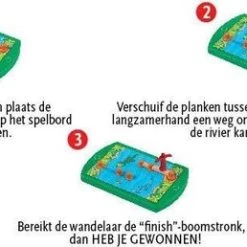 River Crossing? ThinkFun ThinkFun River Crossing - Breinbreker -kinderspellen Winkel 550x258 3