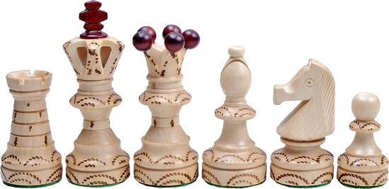 Chess The Game - Decoratief Schaakspel - GROOT Luxe Houten Schaakbord Met Decoratieve Schaakstukken - Bestseller!! 4 Chess The Game - Decoratief Schaakspel - GROOT Luxe Houten Schaakbord Met Decoratieve Schaakstukken - Bestseller!! - Afbeelding 4