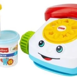 Nee Fisher Price Klei Telefoon Met 3 Portjes Klei -kinderspellen Winkel 550x267