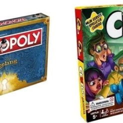 Merkloos Spellenbundel - 2 Stuks - Monopoly Efteling & Cluedo Junior