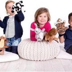 Beleduc Tijger Speelhandschoen - Handpop -kinderspellen Winkel 550x282 2