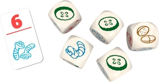 999 Games Spellenbundel - 2 Stuks - Regenwormen Junior & 30 Seconds Junior 4 999 Games Spellenbundel - 2 Stuks - Regenwormen Junior & 30 Seconds Junior - Afbeelding 4