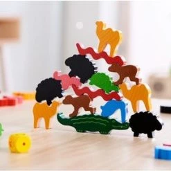 Haba Dier Op Dier – Het Wankele Stapelspel -kinderspellen Winkel 550x287 1