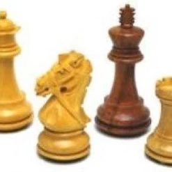 HOT Games Schaakstukken Rein Knight Blank/br.LL/V.96mm