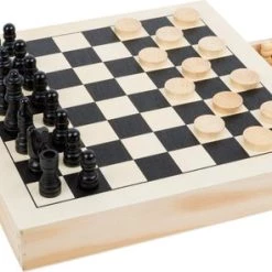 Small Foot Company Small Foot - Chess, Draughts & Nine Men's Morris Game Set