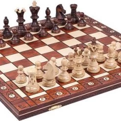 Chess The Game - Decoratief Schaakspel - GROOT Luxe Houten Schaakbord Met Decoratieve Schaakstukken - Bestseller!! 20 Chess The Game - Decoratief Schaakspel - GROOT Luxe Houten Schaakbord Met Decoratieve Schaakstukken - Bestseller!! -kinderspellen Winkel 550x296 1