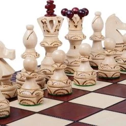 Chess The Game - Decoratief Schaakspel - GROOT Luxe Houten Schaakbord Met Decoratieve Schaakstukken - Bestseller!! 16 Chess The Game - Decoratief Schaakspel - GROOT Luxe Houten Schaakbord Met Decoratieve Schaakstukken - Bestseller!! -kinderspellen Winkel 550x305 2