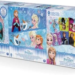 Spin Master Frozen - Spellenpakket 3 Delig - Mens Erger Je Niet, Puzzels En Domino