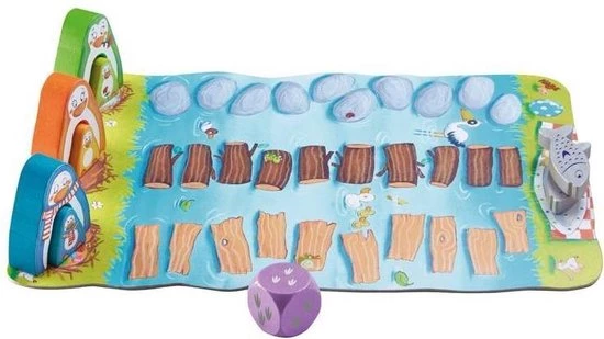 Haba Mijn Eerste Spellen - Hup, Kleine Pinguïn, Hup! 301844 2 Haba Mijn Eerste Spellen - Hup, Kleine Pinguïn, Hup! 301844 - Afbeelding 2