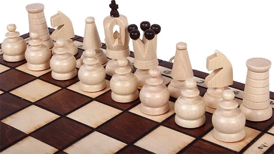 Chess The Game - Reisformaat Schaakspel - Compact Houten Schaakset - Inklapbaar - Bestseller!! 6 Chess The Game - Reisformaat Schaakspel - Compact Houten Schaakset - Inklapbaar - Bestseller!! - Afbeelding 6