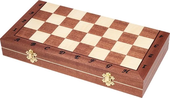 Chess The Game - Klassiek Schaakspel - Middelgroot Klassiek Houten Schaakbord Met Schaakstukken 3 Chess The Game - Klassiek Schaakspel - Middelgroot Klassiek Houten Schaakbord Met Schaakstukken - Afbeelding 3