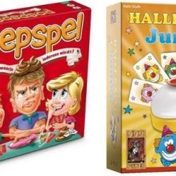 999 Games Spellenbundel - 2 Stuks - Het Poepspel & Halli Galli Junior