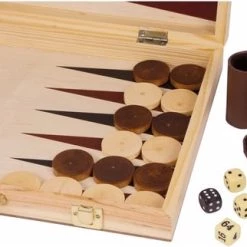 Small Foot Company Small Foot Schaakspel En Backgammon Koffer 52 X 45 X 3 Cm -kinderspellen Winkel 550x322