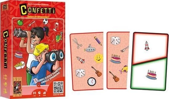999 Games Confetti Kaartspel 4 999 Games Confetti Kaartspel - Afbeelding 4