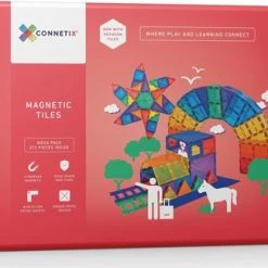 Connetix Tiles Connetix - 2 Basisplaten 30 X 30 Cm - Magnetisch Constructiespeelgoed -kinderspellen Winkel 550x325 3