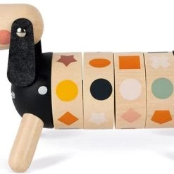 Janod Sweet Cocoon - Hond Met Vormen En Kleuren -kinderspellen Winkel 550x325 8