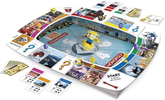 Monopoly Minions Verschrikkelijke Ikke - Kinderspel 2 Monopoly Minions Verschrikkelijke Ikke - Kinderspel - Afbeelding 2