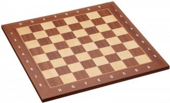 Philos Londen Schaakbord Veld 55 Mm (met Randbeschrijving) 2 Philos Londen Schaakbord Veld 55 Mm (met Randbeschrijving) - Afbeelding 2