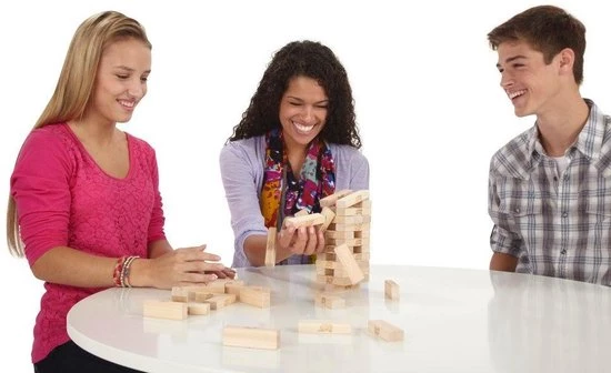 Hasbro Gaming Jenga Classic - Actiespel 4 Hasbro Gaming Jenga Classic - Actiespel - Afbeelding 4