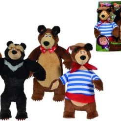 Simba Dickie Toys Simba Masha En De Beer, Pluche - Sinterklaas Cadeau -kinderspellen Winkel 550x337 2