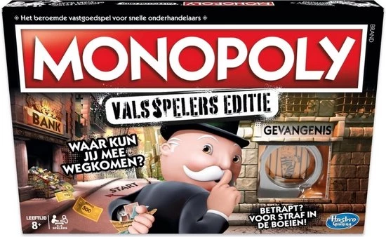 Hasbro Spellenbundel - 2 Stuks - Stratego Junior & Monopoly Valsspelereditie 6 Hasbro Spellenbundel - 2 Stuks - Stratego Junior & Monopoly Valsspelereditie - Afbeelding 6