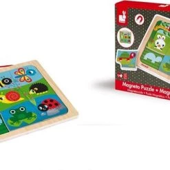 Janod Magneetpuzzel - Tuin -kinderspellen Winkel 550x338