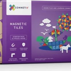 Connetix Tiles Connetix - 2 Basisplaten 30 X 30 Cm - Magnetisch Constructiespeelgoed -kinderspellen Winkel 550x339 2