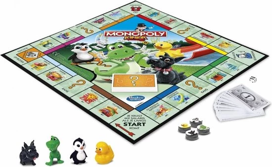 Hasbro Spellenbundel - 2 Stuks - Stratego Junior & Monopoly Junior 6 Hasbro Spellenbundel - 2 Stuks - Stratego Junior & Monopoly Junior - Afbeelding 6