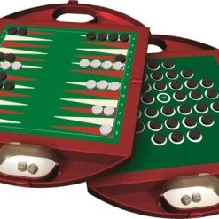 Jumbo Backgammon & Solitaire Reiseditie