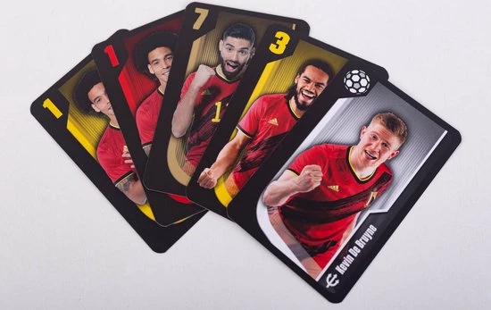 Rode Duivels - Belgian Red Devils - Shuffle - Kaartspel - Actiespel 2 Rode Duivels - Belgian Red Devils - Shuffle - Kaartspel - Actiespel - Afbeelding 2