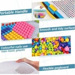 Merkloos Educatief Speelgoed - Moza Eksetje - Mushroom Nail Puzzle - Button Art Speelgoed Creatief - Draagbaar Voor Jongens & Meisjes - Verjaardagscadeaus Of Feestartikelen - 3D-puzzels Educatief Speelgoed Paddenstoel Sierstenen - Unisex 3 - 14 Jaar 17 Merkloos Educatief Speelgoed - Moza Eksetje - Mushroom Nail Puzzle - Button Art Speelgoed Creatief - Draagbaar Voor Jongens & Meisjes - Verjaardagscadeaus Of Feestartikelen - 3D-puzzels Educatief Speelgoed Paddenstoel Sierstenen - Unisex 3 - 14 Jaar -kinderspellen Winkel 550x347 8