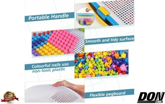 Merkloos Educatief Speelgoed - Moza Eksetje - Mushroom Nail Puzzle - Button Art Speelgoed Creatief - Draagbaar Voor Jongens & Meisjes - Verjaardagscadeaus Of Feestartikelen - 3D-puzzels Educatief Speelgoed Paddenstoel Sierstenen - Unisex 3 - 14 Jaar 7 Merkloos Educatief Speelgoed - Moza Eksetje - Mushroom Nail Puzzle - Button Art Speelgoed Creatief - Draagbaar Voor Jongens & Meisjes - Verjaardagscadeaus Of Feestartikelen - 3D-puzzels Educatief Speelgoed Paddenstoel Sierstenen - Unisex 3 - 14 Jaar - Afbeelding 7