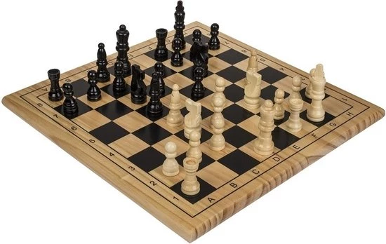 OOTB Schaakspel - Schaakset - Schaakbord - Schaak - Bordspellen Voor Volwassenen - Chess Board - Denkspel 1 OOTB Schaakspel - Schaakset - Schaakbord - Schaak - Bordspellen Voor Volwassenen - Chess Board - Denkspel