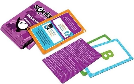 Spellenbundel - Squla - 4 Stuks - Groep 1 T/m 8 - Taal, Spelling, Rekenen & Aardijkskunde 7 Spellenbundel - Squla - 4 Stuks - Groep 1 T/m 8 - Taal, Spelling, Rekenen & Aardijkskunde - Afbeelding 7