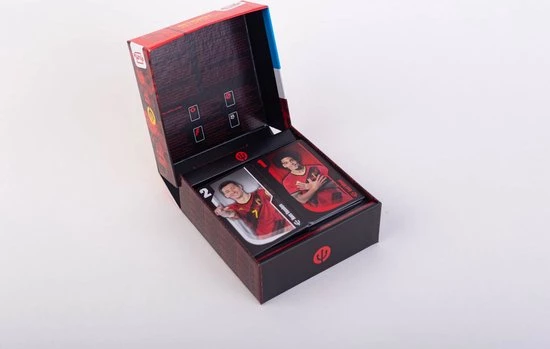 Rode Duivels - Belgian Red Devils - Shuffle - Kaartspel - Actiespel 4 Rode Duivels - Belgian Red Devils - Shuffle - Kaartspel - Actiespel - Afbeelding 4