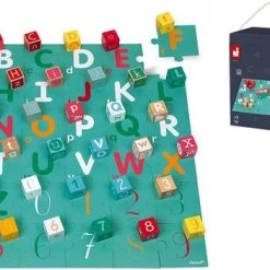 Janod Blokken - Letters En Cijfers -kinderspellen Winkel 550x351 7