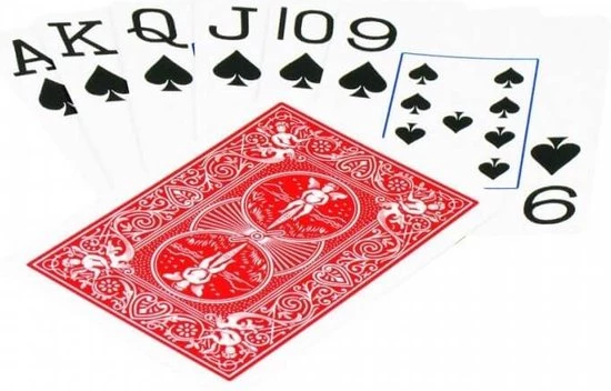 Merkloos Bicycle Rider Back Jumbo 2 Index Speelkaarten Rood 3 Merkloos Bicycle Rider Back Jumbo 2 Index Speelkaarten Rood - Afbeelding 3