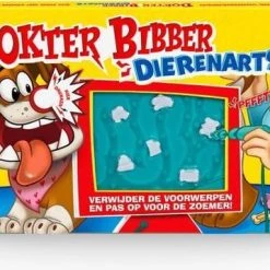 Hasbro Dierenarts Dokter Bibber 27 Cm Rood/blauw 8-delig