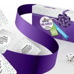 Hilares - Witziges Geschenkespiel - Pakjesspel - Sinterklaasspel - Duitstalig -kinderspellen Winkel 550x360 3