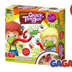 Gagato Quick Tongue - Interactief Spel - Kameleon Spel - Spellen Voor Kinderen - 4+ - Voor 2 Spelers - Educatief Spel - Leren Tellen