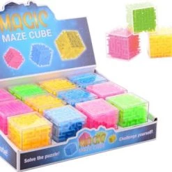 Toyz World Exclusive Geduldspel Doolhof In Kubus - 5 X 5 X 5 Cm - Top Cadeau
