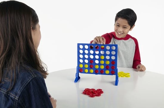 Hasbro Gaming 4 Op 'n Rij - Franstalig Bordspel 5 Hasbro Gaming 4 Op 'n Rij - Franstalig Bordspel - Afbeelding 5