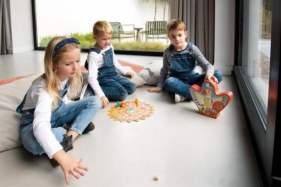Scratch Ganzenbord Junior 35 Cm Hout Oranje 5-delig 6 Scratch Ganzenbord Junior 35 Cm Hout Oranje 5-delig - Afbeelding 6
