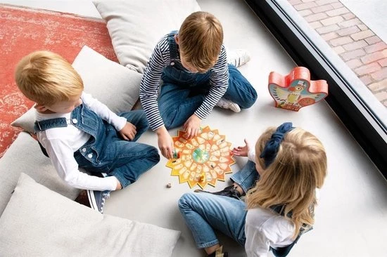 Scratch Ganzenbord Junior 35 Cm Hout Oranje 5-delig 7 Scratch Ganzenbord Junior 35 Cm Hout Oranje 5-delig - Afbeelding 7