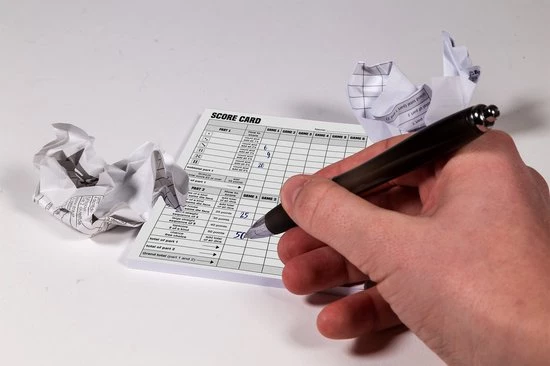 Clown Games Clown Scoreblok 50 Vel Blk 3 Clown Games Clown Scoreblok 50 Vel Blk - Afbeelding 3